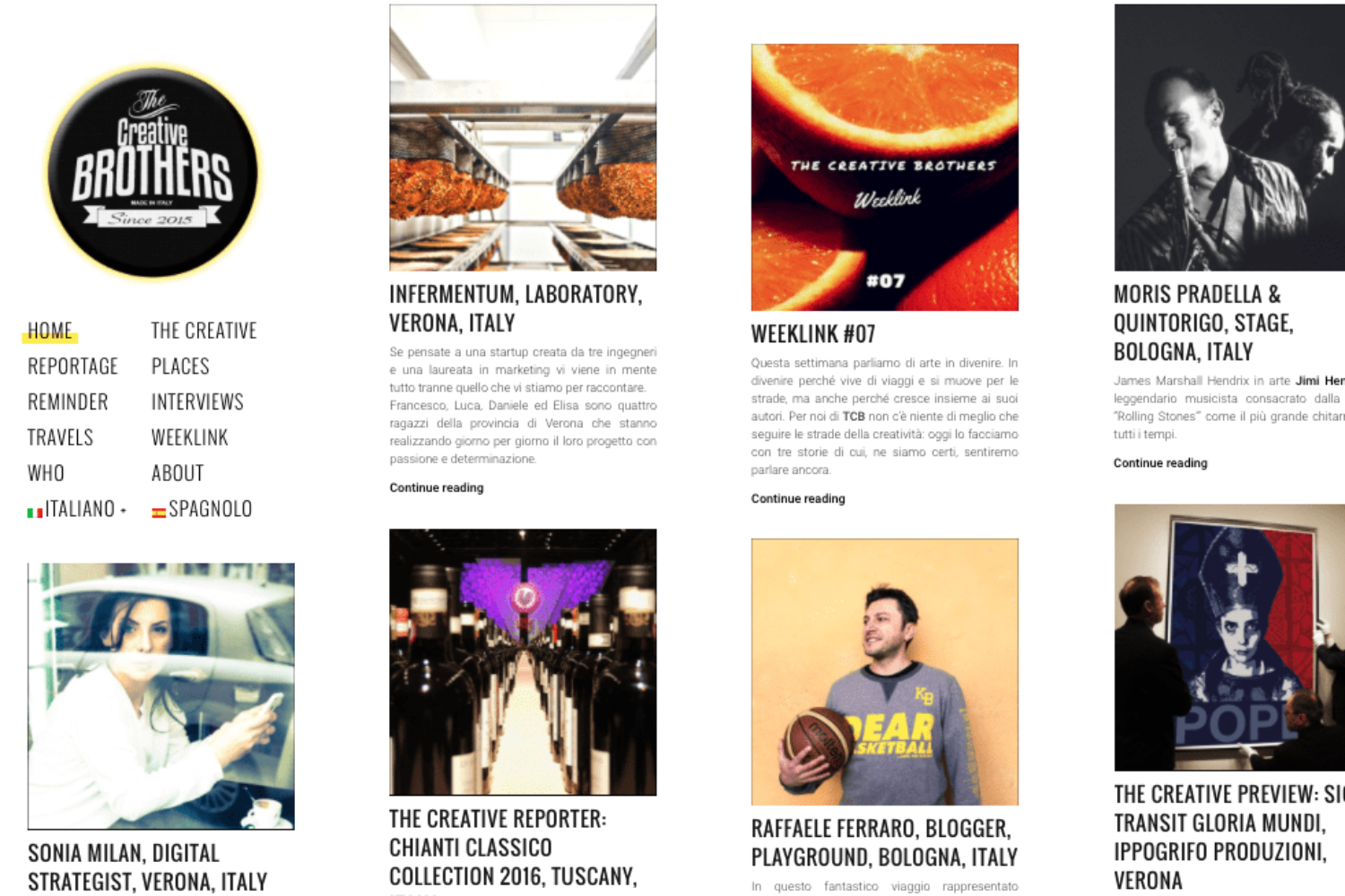 The Creative Brothers intervista Sonia Milan